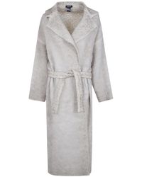 Avant Toi - Abrigo Oversize Con Cinturón - Lyst