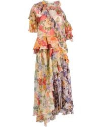 Zimmermann - Wonderland Floral-print Dress - Lyst