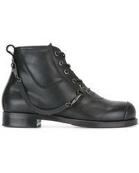 helmut lang combat boots