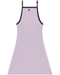 Courreges - Cotton Dress - Lyst