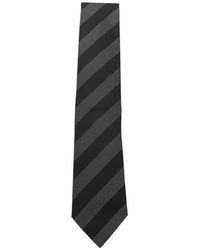 BOSS - Striped Tie - Lyst