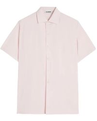 Jil Sander - Short-Sleeved Poplin Shirt - Lyst