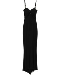 Elisabetta Franchi - コルセットスタイル マキシドレス - Lyst