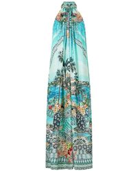 CAMILLA - Balearic Bebé Maxikleid Mit Blumen-Print - Lyst