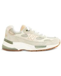 New Balance - 992 Logo-Detail Sneakers - Lyst