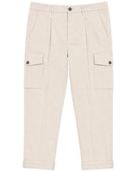Mason's - Pleated Cargo Pants - Lyst