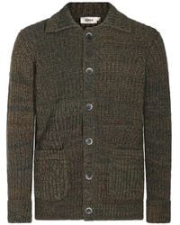 Altea - Chunky-Knit Button-Up Cardigan - Lyst