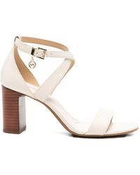 MICHAEL Michael Kors - Alexa Cross-Strap Sandals - Lyst