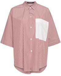 Sofie D'Hoore - Patch-pocket Striped Shirt - Lyst