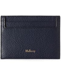 Mulberry - Continental Grained Calf Leather Card Holder - Lyst