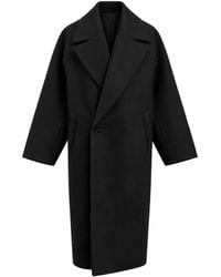 Rainmaker - Abrigo Cocoon Con Solapas De Pico - Lyst