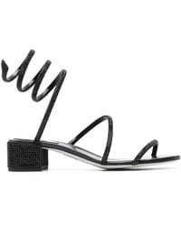 Rene Caovilla - Cleo 40mm Open Toe Sandals - Lyst