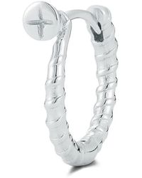 Mateo - Screw Hoop Earring - Lyst