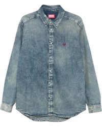 DIESEL - ボタン デニムシャツ - Lyst