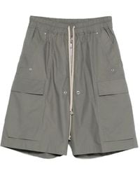 Rick Owens - Drawstring Cargo Shorts - Lyst