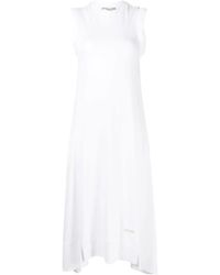 Stella McCartney - Logo-Patch Detail Tank Dress - Lyst