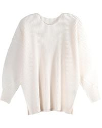 Homme Plissé Issey Miyake - Monthly Colors: January Pleated Crew Neck Top - Lyst