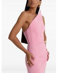MOOS STUDIO - Rose Triangle One-Shoulder Maxi Dress - Lyst