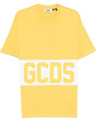 Gcds - Logo Striped T-Shirt - Lyst
