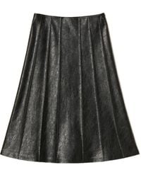 Twinset - Pleated-Effetc Midi Skirt - Lyst