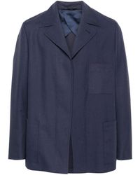 Fendi - Wool Martingale Jacket - Lyst