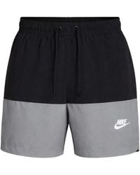 Nike - Gewebte Shorts in Colour-Block-Optik - Lyst