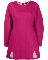 Ellery - Balloon-Sleeved Mini Dress - Lyst