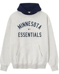 Fear Of God - X Mlb Twins Hoodie À Logo - Lyst