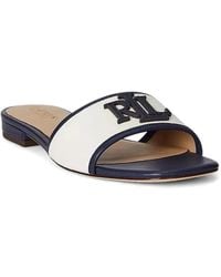 Ralph Lauren - Everley Initial Sandals - Lyst