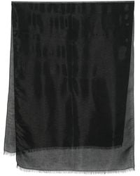 Emporio Armani - Sciarpa Misto Lana - Lyst