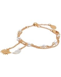 Bimba Y Lola - Sun And Moon Chain Bracelet - Lyst
