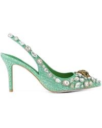 Kurt Geiger - Escarpins Eagle Head À Bride Arrière Et Ornements De Cristaux - Lyst