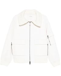 P.A.R.O.S.H. - Giacca Con Tasca Applicata E Logo - Lyst