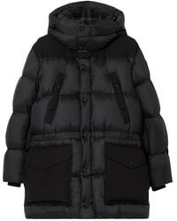 Burberry - Donsjas Met Logo-Applicatie - Lyst