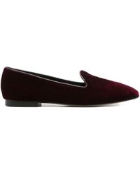Arteana - Velvet-Finish Ballet Flats - Lyst