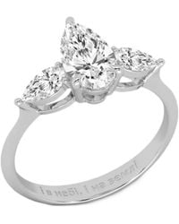SOLO for Diamonds - X Karaya Pear-Cut Diamond-Embellished Ring - Lyst