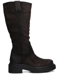 Ash - Detroit Suede-Finish Chunky Boots - Lyst