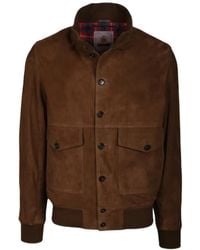 Baracuta - Hemdjacke Mit Geknöpften Taschen - Lyst