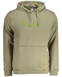 Pepe Jeans - Hoodie En Coton À Logo Brodé - Lyst