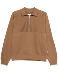 Jil Sander - Quarter-Zip Sweatshirt - Lyst
