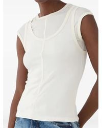ELEH - Layered-Design Round-Neck Top - Lyst