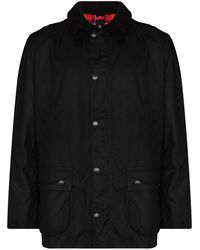 Barbour - Giubbotto ashby nero - Lyst