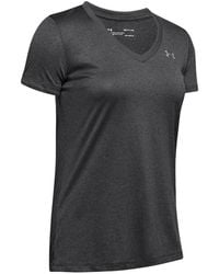 Under Armour - V-Neck Short-Sleeve T-Shirt - Lyst