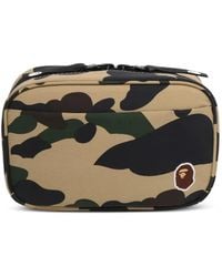A Bathing Ape - 1St Camo Wash Bag - Lyst