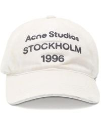 Acne Studios - Cappello Da Baseball Con Ricamo 1996 - Lyst