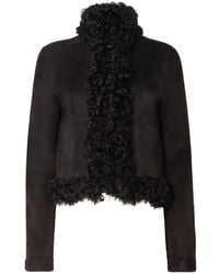 Fendi - Merino Shearling Blouson - Lyst