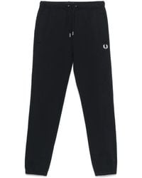 Fred Perry - Pantalon De Jogging À Logo Brodé - Lyst