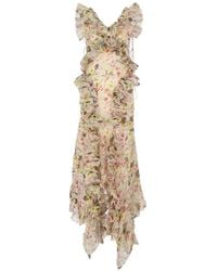Marques'Almeida - Floral-Print Asymmetric Dress - Lyst