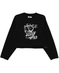 Izzue - T-Shirt Mit Grafischem Print - Lyst