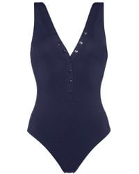 Eres - Icône V-Neck Swimsuit - Lyst